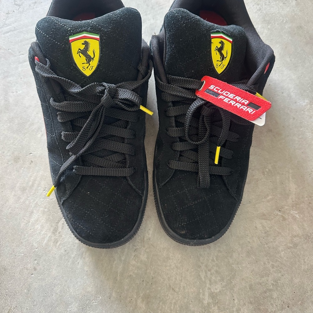 Ferrari Black Sneakers